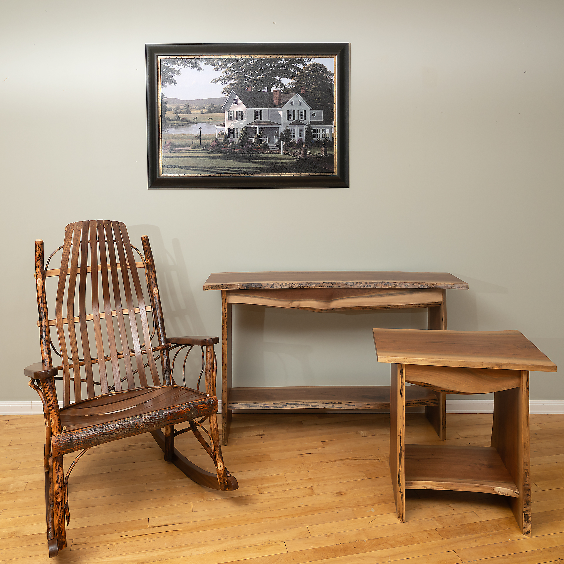 London Rocker,Shaker Wedge Table