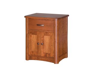 Meridian 1 Drawer 1 Door Nightstand