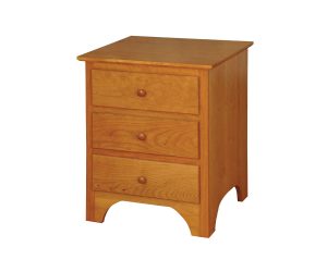 Shaker 3 Drawer Nightstand