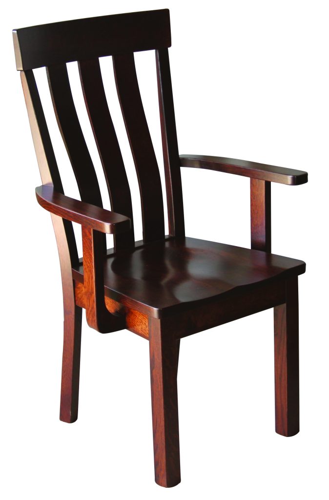 Western Mission Arm Chair